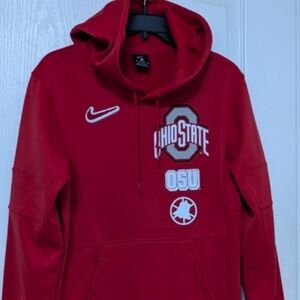 Nike Dri-Fit Ohio State University Red Hoodie. Size XS. Football 🏈